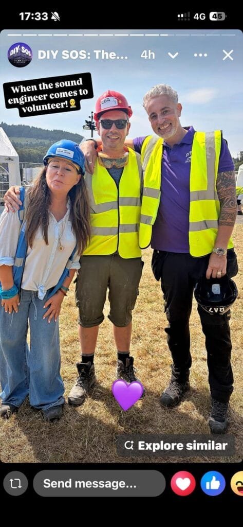 , Behind the Sound: Wrapping Up DIY SOS: The Big Build Ireland
